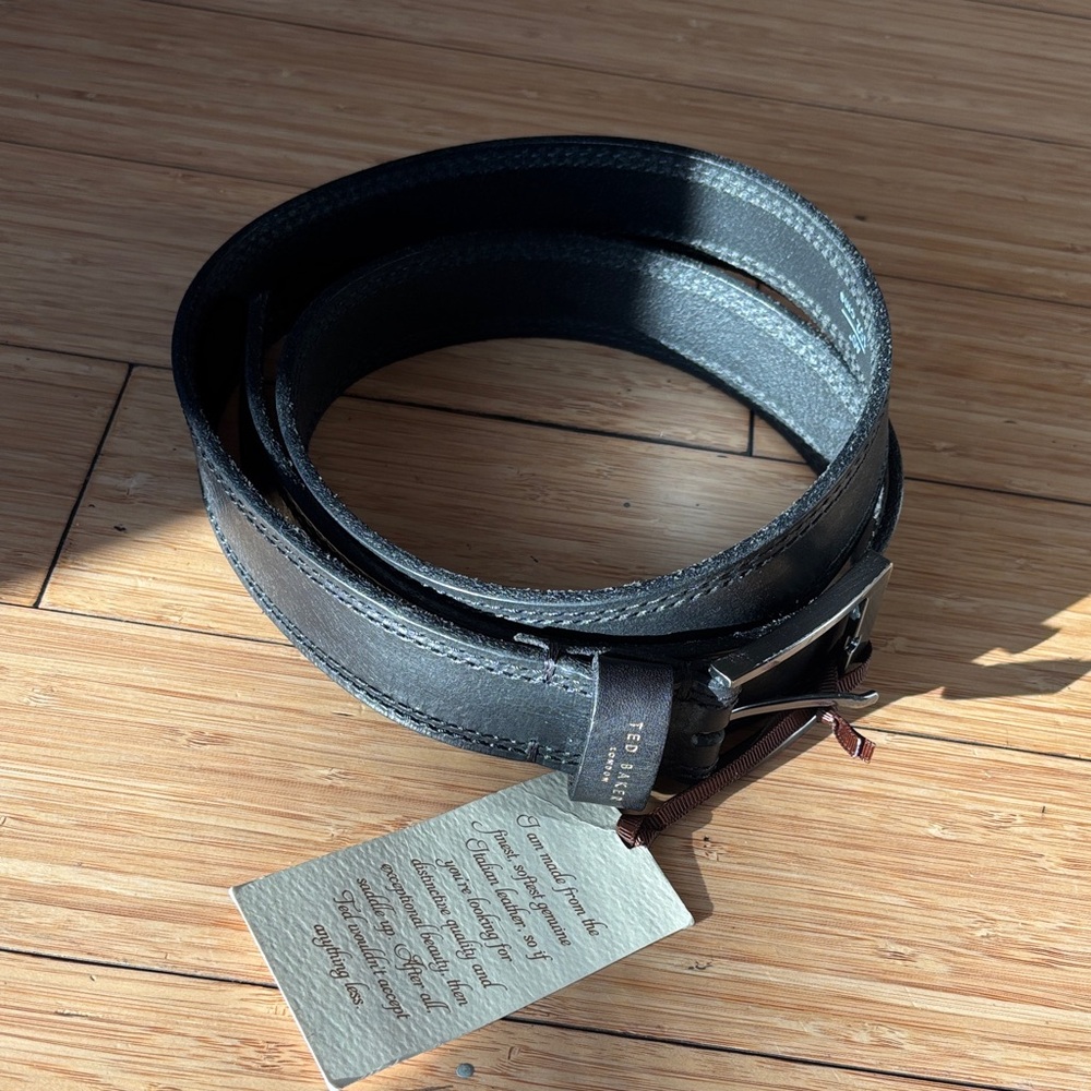 Ted Baker Dark Leather Belt Bag